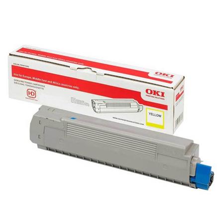 OKI 46490401 Yellow Original Standard Capacity Toner Cartridge