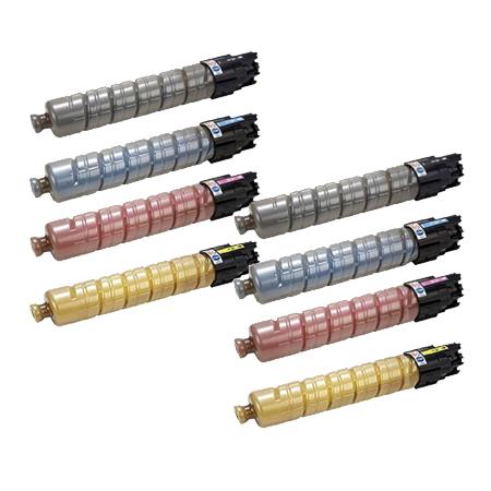 999inks Compatible Multipack Ricoh 841587/05/07 2 Full Sets Laser Toner Cartridges