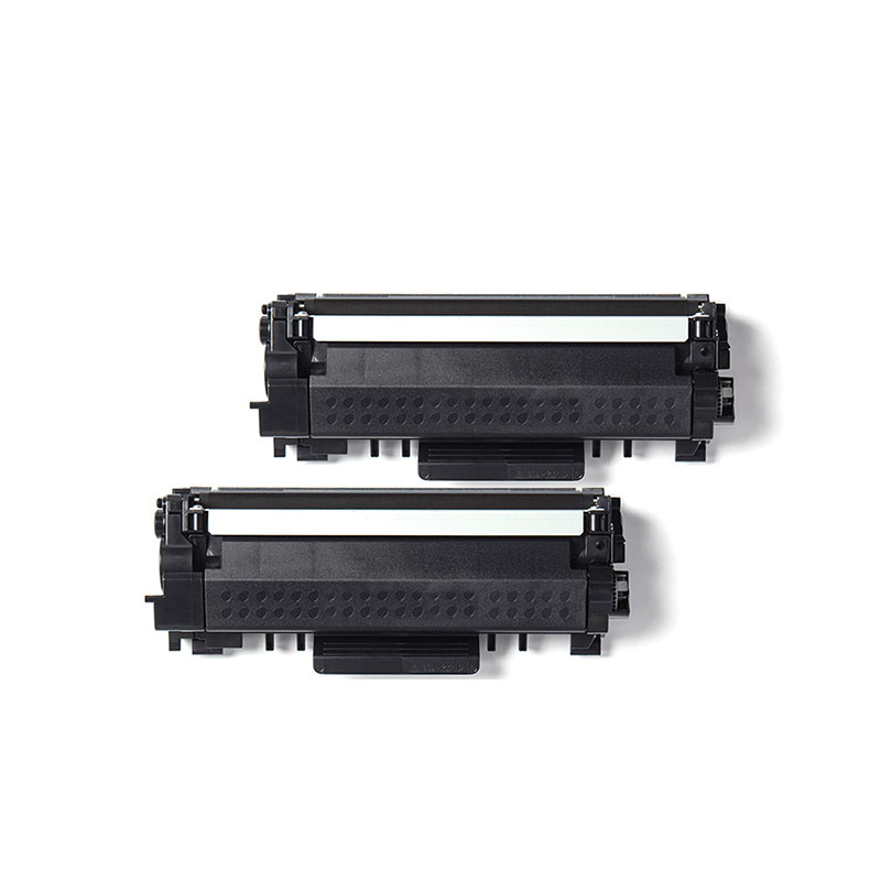 999inks Compatible Twin Pack Brother TN2410 Black Standard Capacity Laser Toner Cartridges