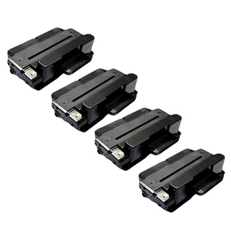 999inks Compatible Quad Pack Xerox 106R02307 Black High Capacity Laser Toner Cartridges