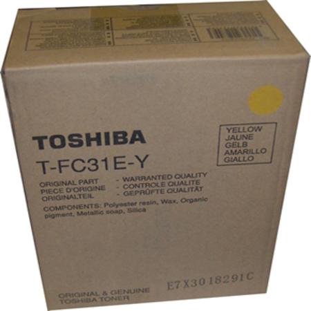 Toshiba T-FC31E-Y Yellow Original Toner Cartridge
