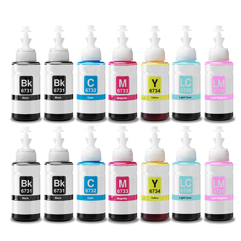 999inks Compatible Multipack Epson T6731/6 2 Full Sets + 2 FREE Black Ink Bottles