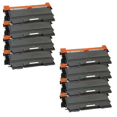 999inks Compatible Eight Pack Brother TN2220 High Capacity Laser Toner Cartridges