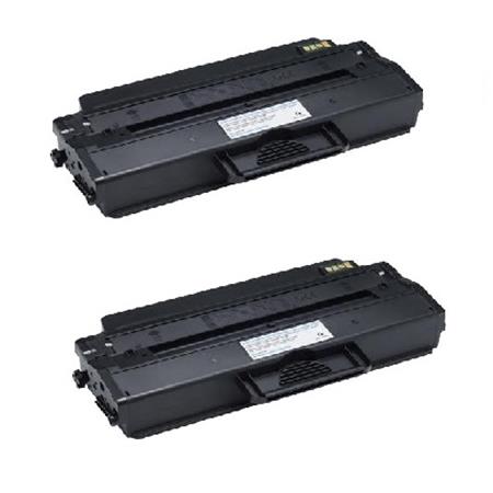 999inks Compatible Twin Pack Dell 593-11109 Black High Capacity Laser Toner Cartridges