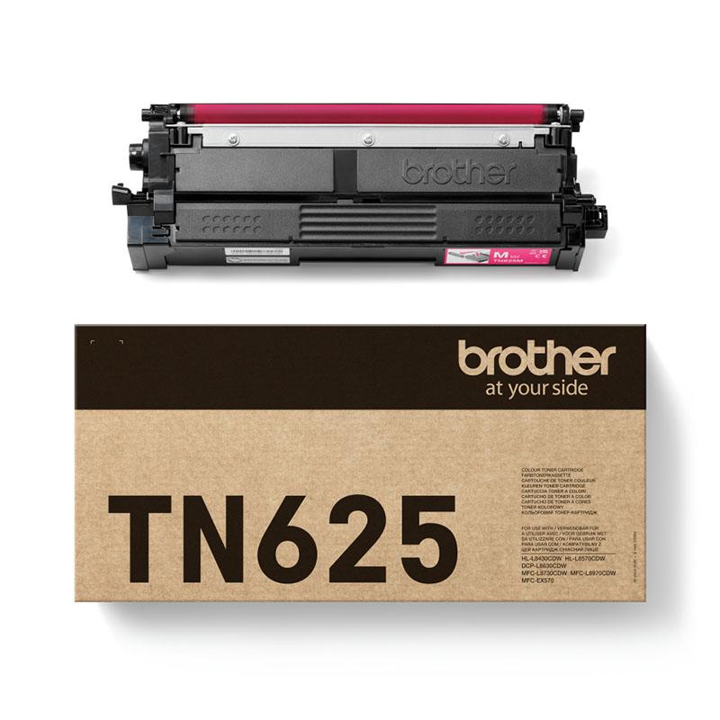 Brother TN625M Magenta Original Standard Capacity Toner Cartridge