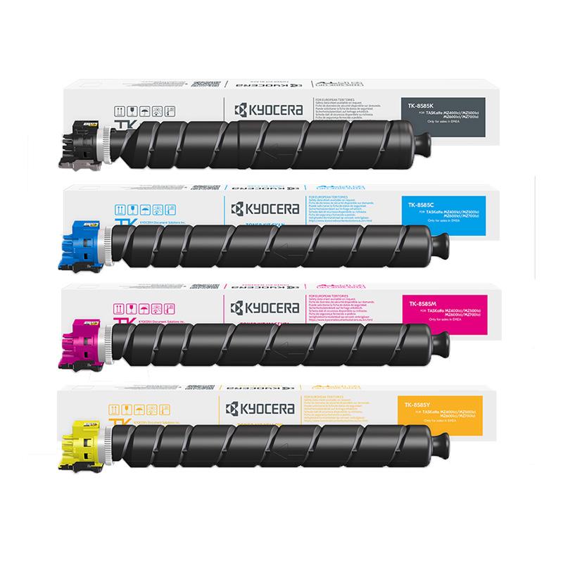 Kyocera TK-8585 Full Set Original Laser Toner Cartridges