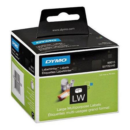 Dymo 99015 (S0722440) Original Label Tape (70mm x 54mm) Black on White