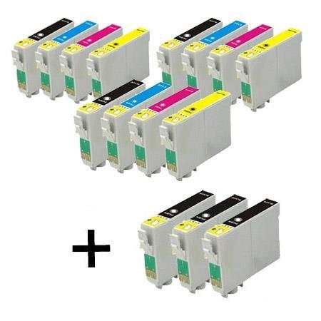 999inks Compatible Multipack Epson T1301 3 Full Sets + 3 FREE BLACK Full Set Inkjet Printer Cartridges