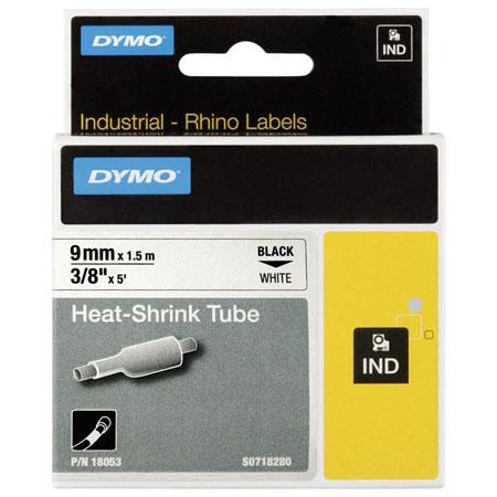 Dymo 18053 (S0718280) Original Label Tape (9mm x 1.5m) Black On White