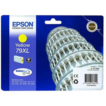 Epson 79XL (T7904) Yellow Original High Capacity Ink Cartridge