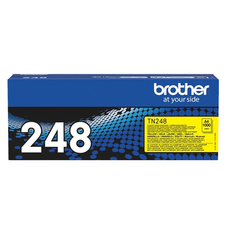 Brother TN248Y Yellow Original Standard Capacity Toner Cartridge