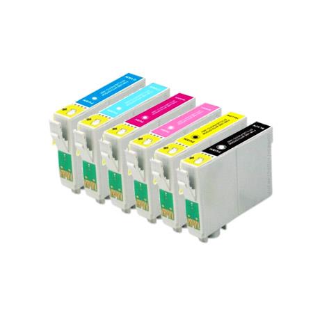 999inks Compatible Multipack Epson T0481 1 Full Set Inkjet Printer Cartridges