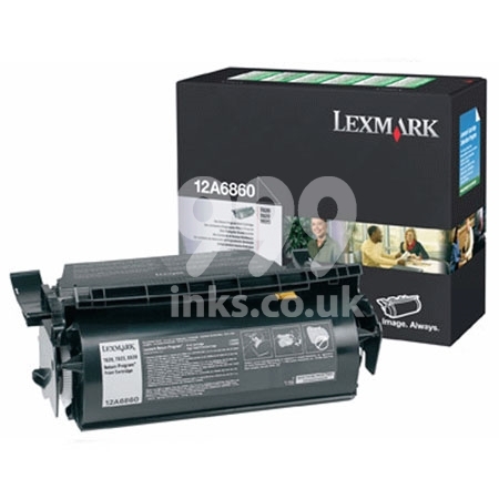 Lexmark 12A6860 Black Original Standard Capacity Toner Cartridge