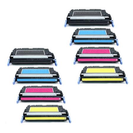 999inks Compatible Multipack Canon EP-85BK/C/M/Y 2 Full Sets Laser Toner Cartridges