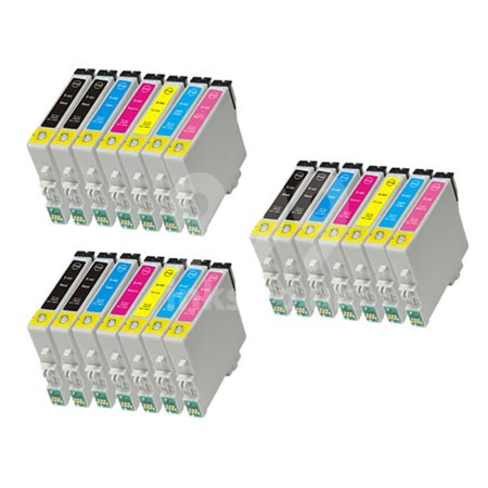 999inks Compatible Multipack Epson T0331 3 Full Sets + 3 FREE Black Inkjet Printer Cartridges