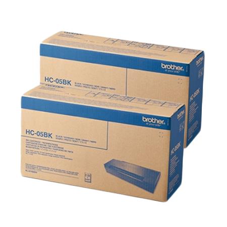 Brother HC-05 Black Original High Capacity Ink Cartridge Twin Pack
