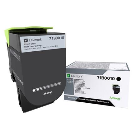 Lexmark 71B0010 Black Original Toner Cartridge