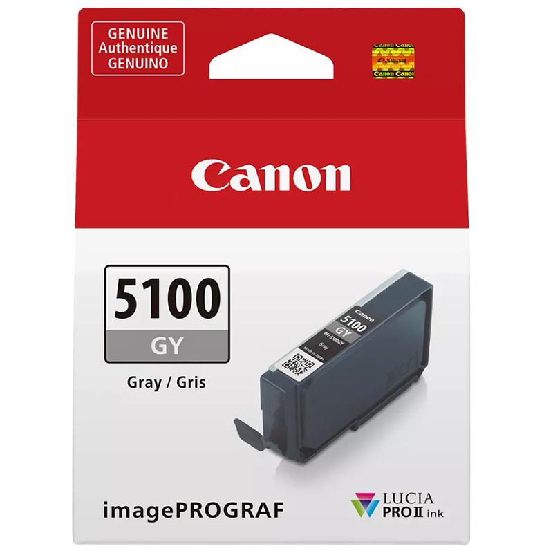 Canon PFI-5100GY Grey Original Ink Cartridge