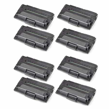 999inks Compatible Eight Pack Samsung ML-D3050A Black Standard Capacity Laser Toner Cartridges