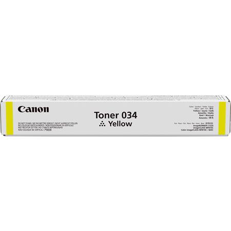 Canon 034 (9451B001AA) Yellow Original Toner Cartridge