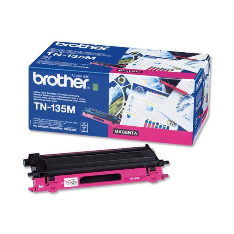 Brother TN135M Magenta Original High Capacity Laser Toner  (TN-135M)