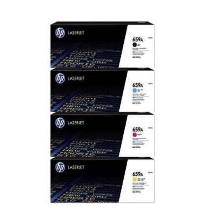 Hp 659A Full Set Standard Capcity Original Laser Toner Cartridges