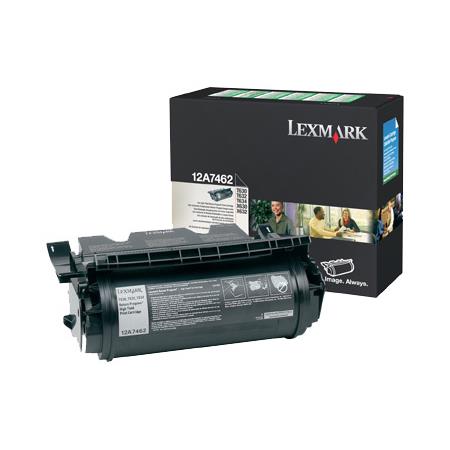 Lexmark 12A7462 Black Original High Capacity Toner Cartridge