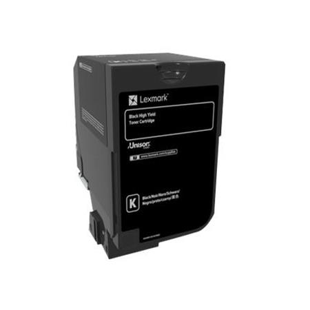 Lexmark 74C2HK0 Black Original Extra High Capacity Return Program Toner Cartridge