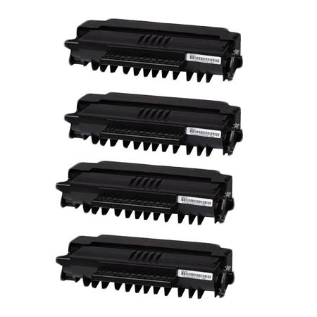 999inks Compatible Quad Pack OKI 09004391 Black High Capacity Laser Toner Cartridges