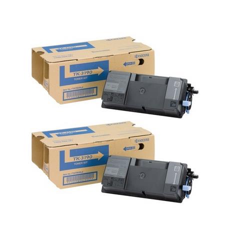 Kyocera TK-3190 Black Original Extra High Capacity Laser Toner Cartridge Twin Pack