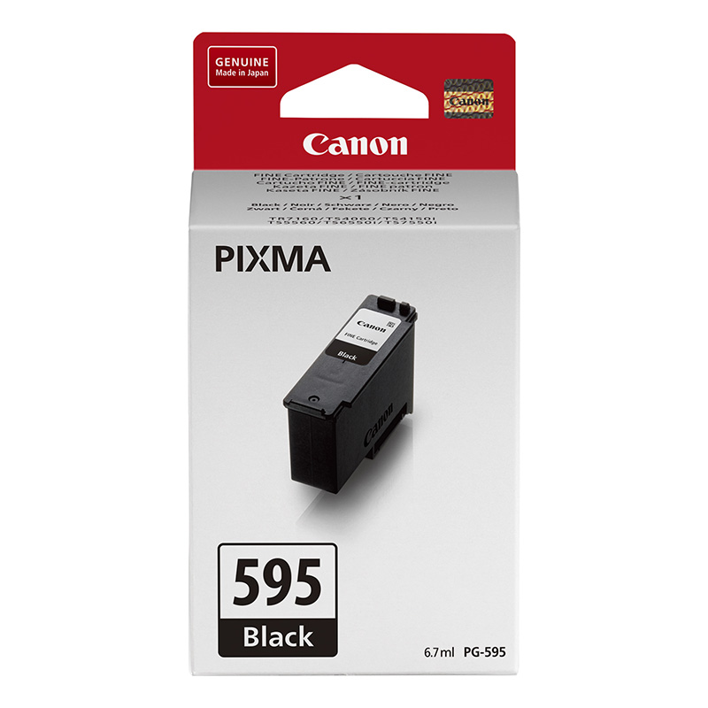 Canon PG-595 Black Original Standard Capacity Ink Cartridge