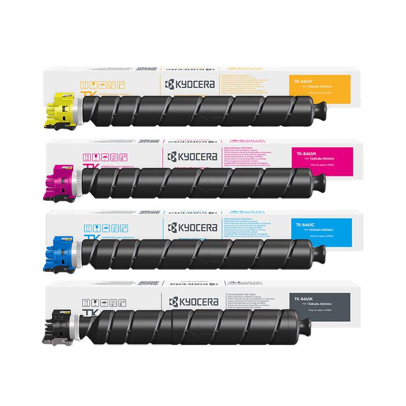 Kyocera TK-8465K Full Set Original Standard Capacity Laser Toner Cartridges