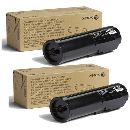 Xerox 106R03580 Black Original Standard Capacity Laser Toner Cartridge Twin Pack