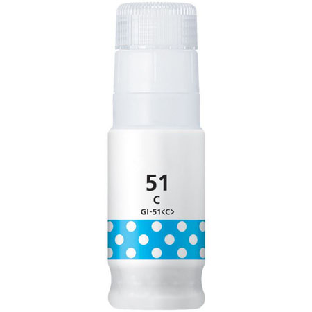 999inks Compatible Cyan Canon GI-51C Inkjet Printer Cartridge