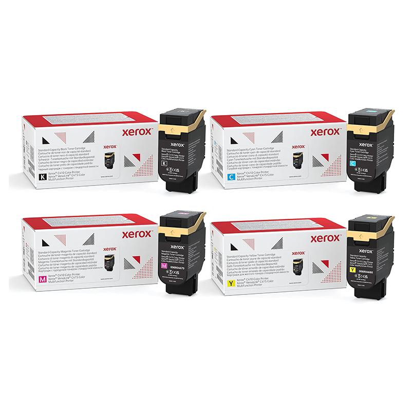 Xerox 006R04677 Full Set Original Standard Capacity Laser Toner Cartridges