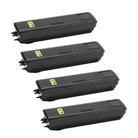 999inks Compatible Quad Pack Kyocera TK-4105 Black Laser Toner Cartridges