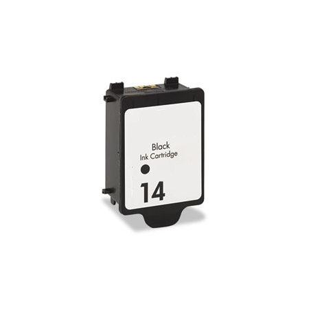 999inks Compatible Black HP 14D Inkjet Printer Cartridge