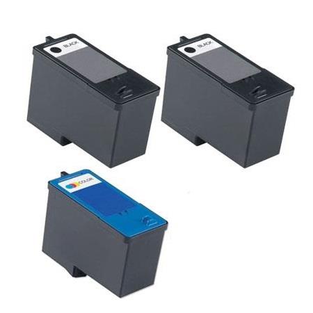 999inks Compatible Multipack Dell MK990/MK991 1 Full Set + 1 Extra Black Inkjet Printer Cartridges