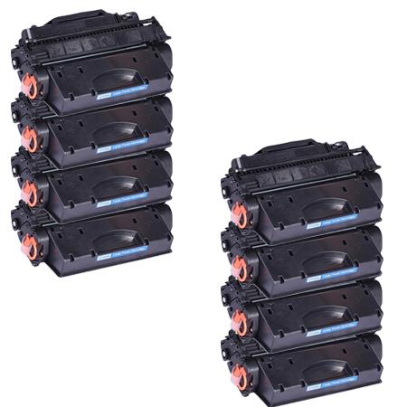 999inks Compatible Eight Pack HP 26X Black Laser Toner Cartridges