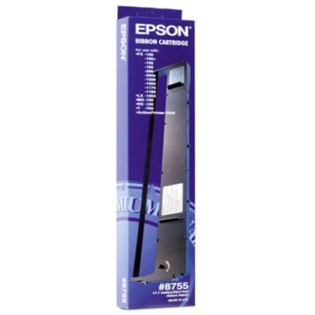 Epson 8755 Original Black Fabric Ribbon Cartridge