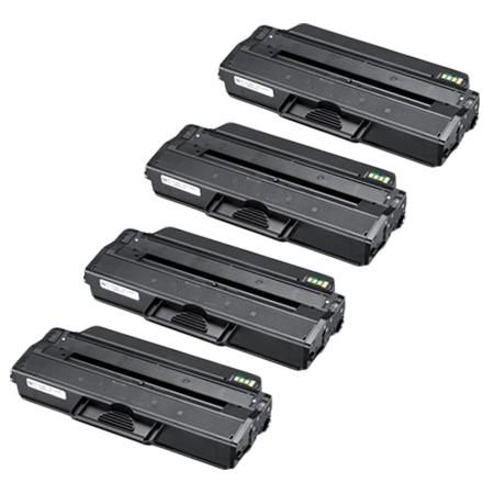 999inks Compatible Quad Pack Samsung MLT-D103L Black High Capacity Laser Toner Cartridges