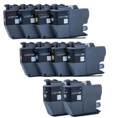 999inks Compatible Multipack Brother LC3213 2 Full Set + 2 FREE Black High Capacity Inkjet Printer Cartridges