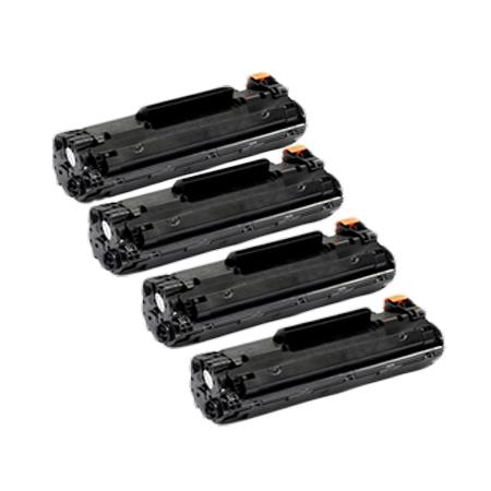 999inks Compatible Quad Pack HP 79X Black High Capacity Laser Toner Cartridges