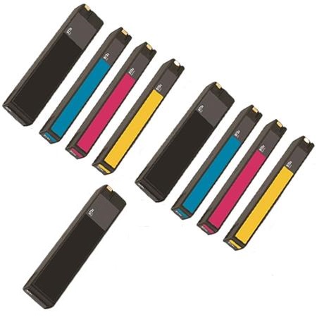 999inks Compatible Multipack HP 991X 2 Full Sets + 1 Extra Black High Capacity Inkjet Printer Cartridges