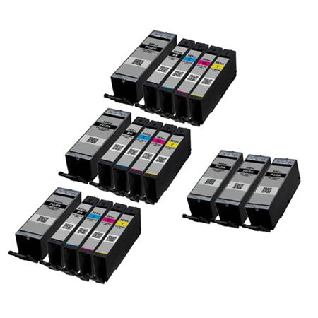 999inks Compatible Multipack Canon PGI-580PGBKXXL and CLI-581BK/C/M/Y (XXL) 3 Full Sets + 3 FREE Black Inkjet Printer Cartridges