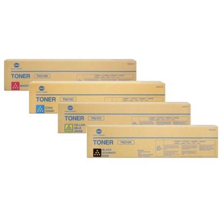 Konica Minolta A0D7152/7452 Full Set Original Laser Toner Cartridges