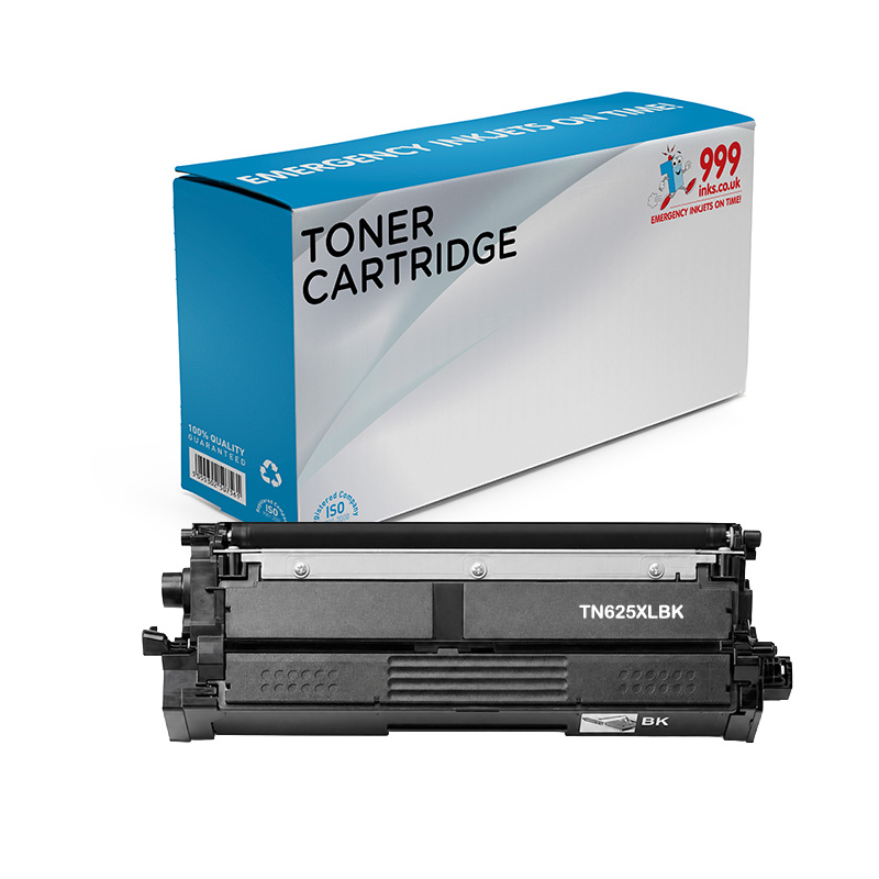 999inks Compatible Brother TN625XLBK Black High Capacity Toner Cartridge