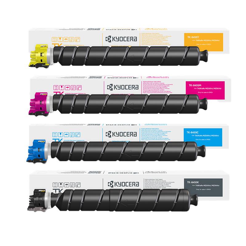 Kyocera TK-8455 Full Set Original Laser Toner Cartridges