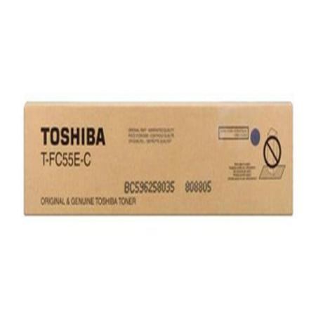 Toshiba T-FC55EC Cyan Original Toner Cartridge