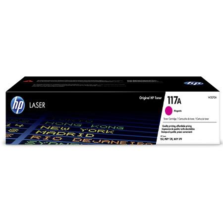 HP 117A Magenta Original Standard Capacity Toner Cartridge (W2073A)